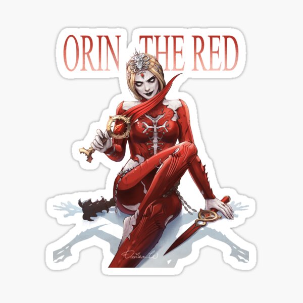 Item preview, Orin the red - Baldur's Gate 3 designed and sold by Darika W.