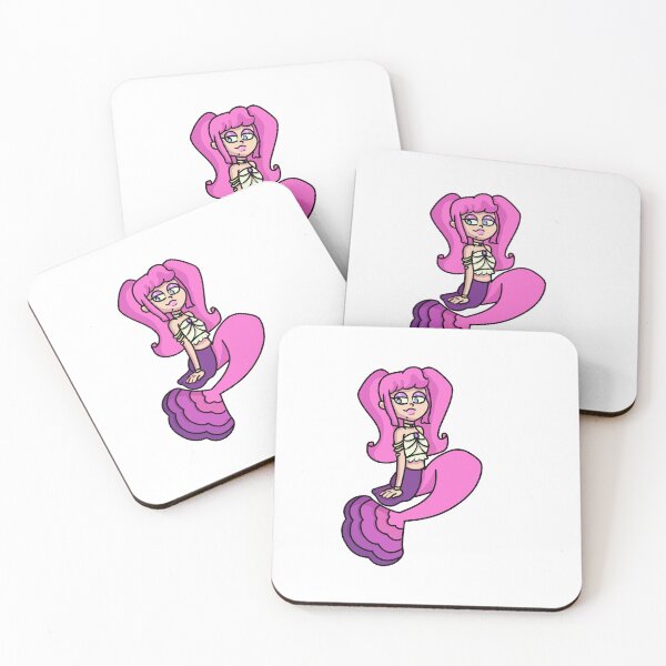 Item preview, Pink mermaid designed and sold by SamSam-Studios.