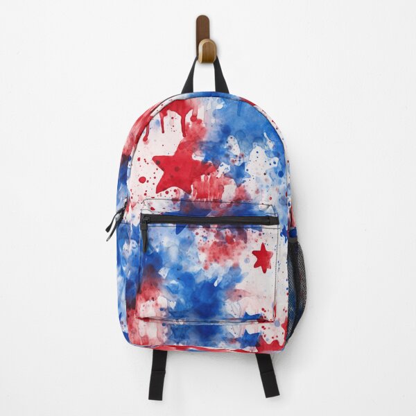 Item preview, Red White and Royal Blue Fabric designed and sold by 89BLACK.