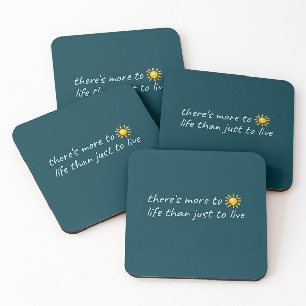 Item preview, there_s more to life than just to live (hold on) designed and sold by Beminsholjin.
