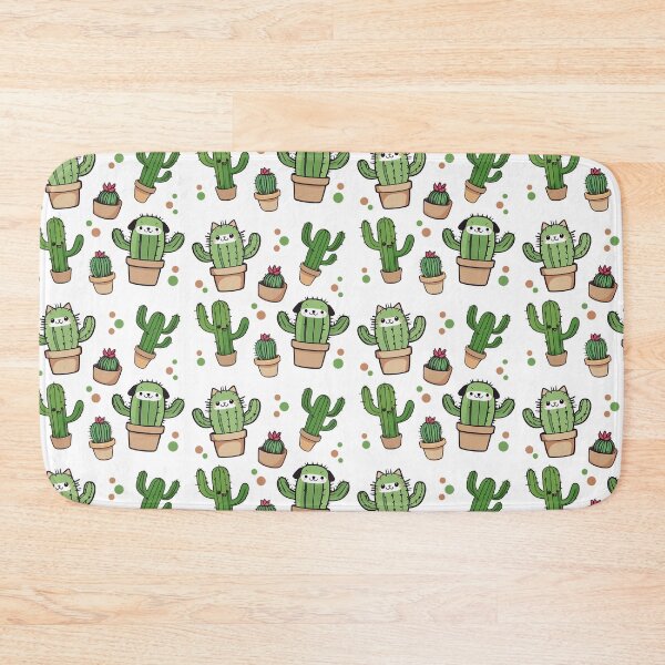 Item preview, cat and dog cactus set designed and sold by Niktarka.