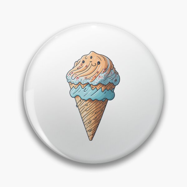 Item preview, Colorful Ice Cream Cone designed and sold by Rosamose.