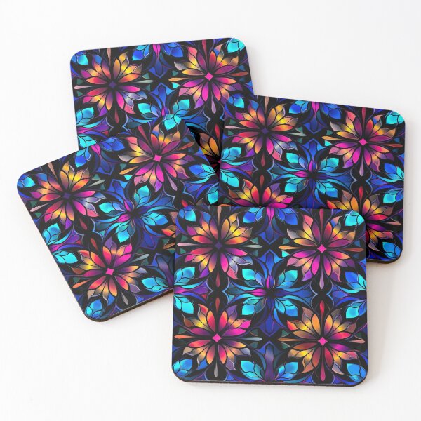 Item preview, Retro design reminiscent of colorful floral pop art motifs designed and sold by Pflugart.