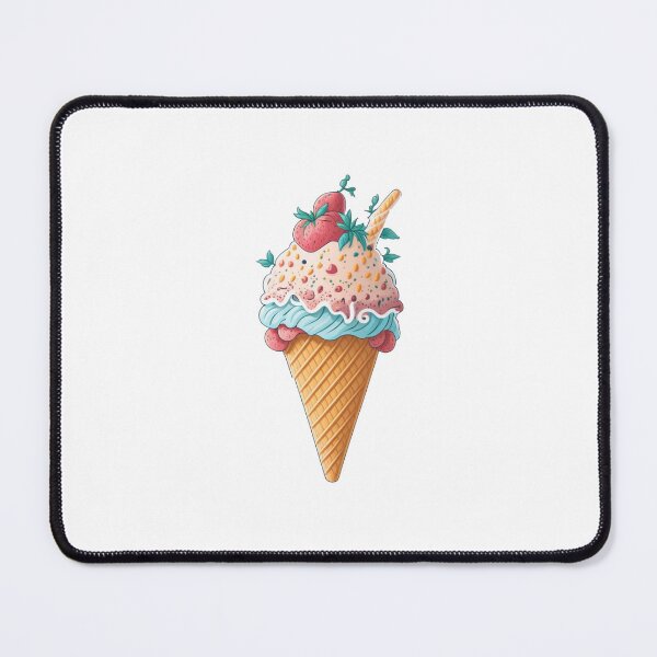 Item preview, Colorful Ice Cream Cone designed and sold by Rosamose.