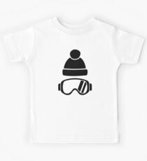 Ski goggles hat Kids Tee
