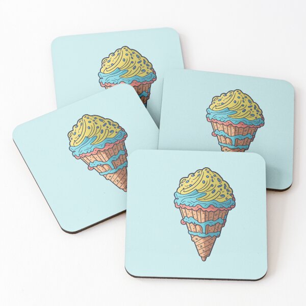Item preview, Colorful Ice Cream Cone designed and sold by Rosamose.