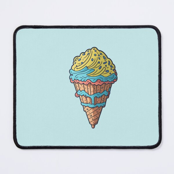 Item preview, Colorful Ice Cream Cone designed and sold by Rosamose.