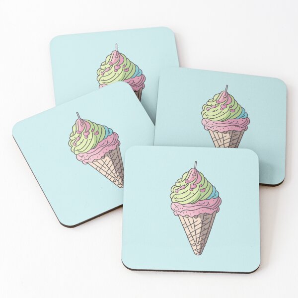 Item preview, Colorful Ice Cream Cone designed and sold by Rosamose.
