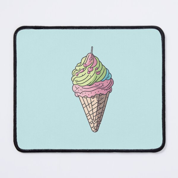 Item preview, Colorful Ice Cream Cone designed and sold by Rosamose.