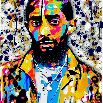 Nipsey Hussle Side Profile With Eye Magnet for Sale by luzerome