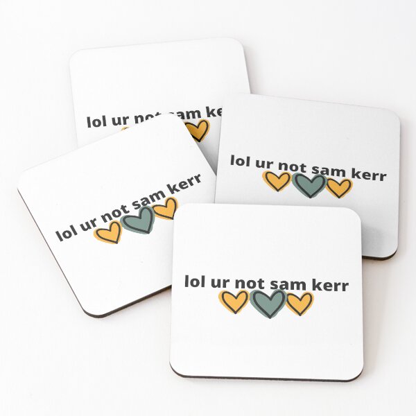 Item preview, lol ur not sam kerr designed and sold by humnoo.