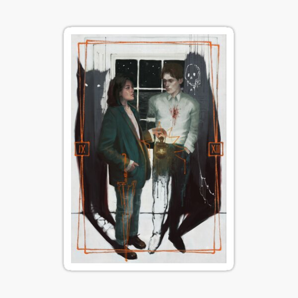 Masters of Death - Viola Marek and Tom Parker IV Sticker