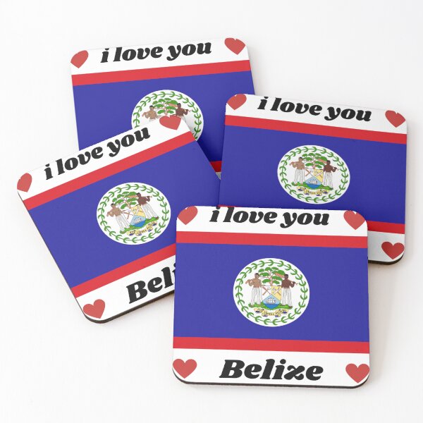 Item preview, belize flag designed and sold by CARANIACLS.