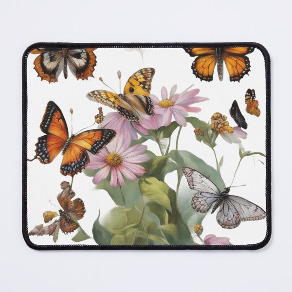 Item preview, Butterflies with roses designed and sold by Hassan Aamara.