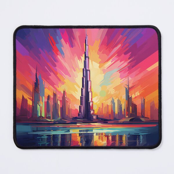Item preview, Eternal Ascent: A Chromatic Ode to Burj Khalifa designed and sold by Vansky-Art.