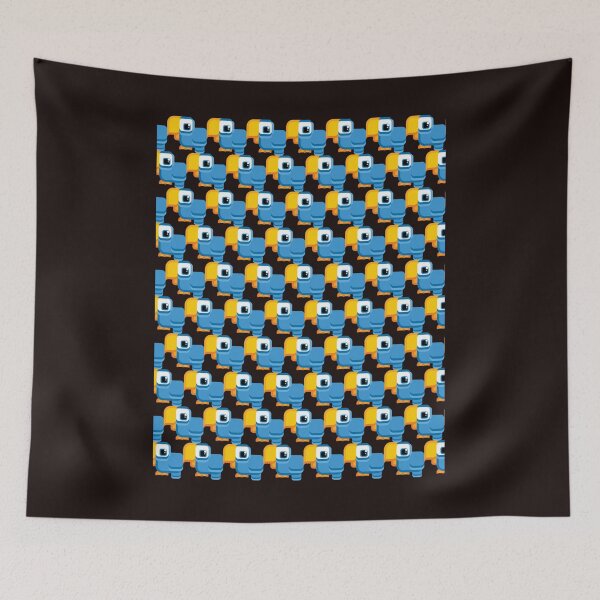 Item preview, Cartoon Bird - Blue  designed and sold by ANGELDICKERS.