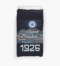 Napoli players wordcloud Duvet Cover