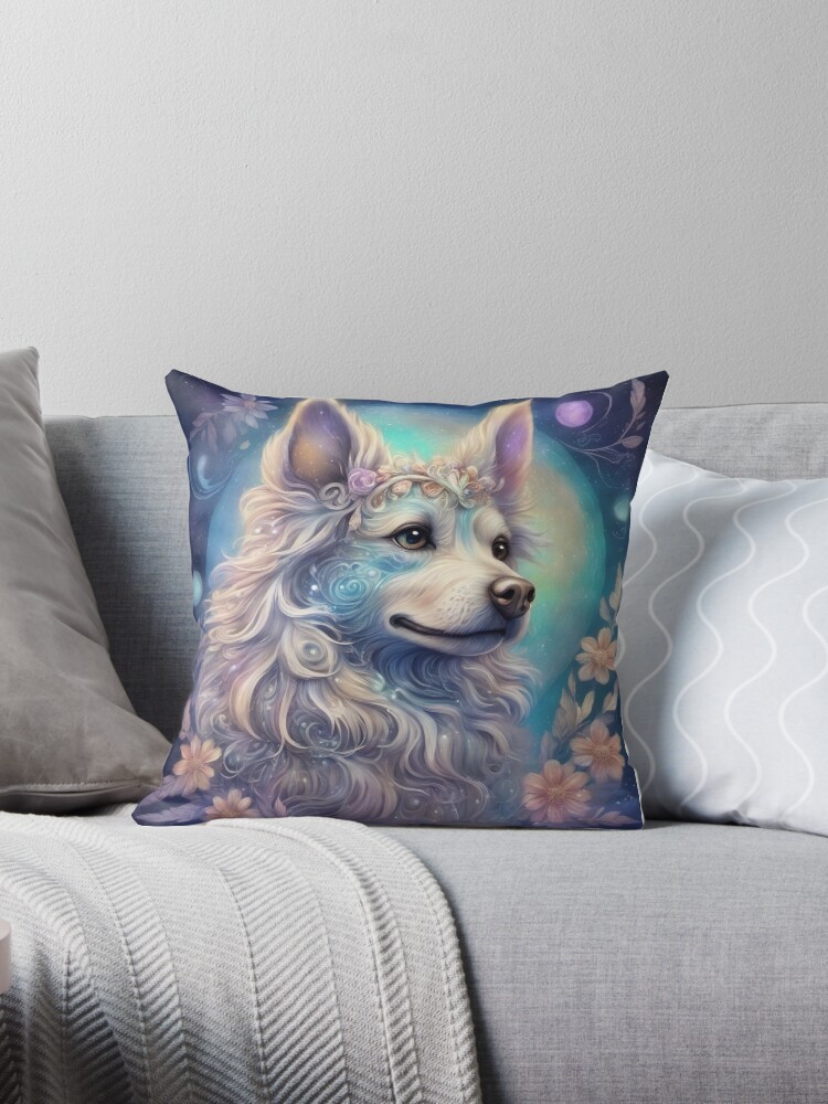 Glitter store throw pillows