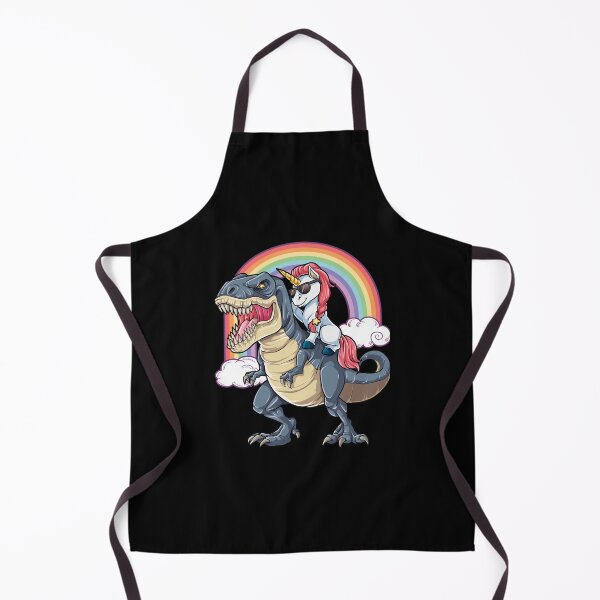 Item preview, Unicorn Riding Dinosaur T Rex Funny Unicorns Party Rainbow Squad Gifts for Kids Boys Girls designed and sold by KaySwift48.