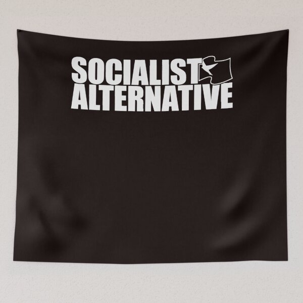 Item preview, Socialist Alternative Logo designed and sold by JACKIBURGES.