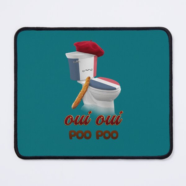 Item preview, oui oui poo poo french toilet designed and sold by Caconvica.