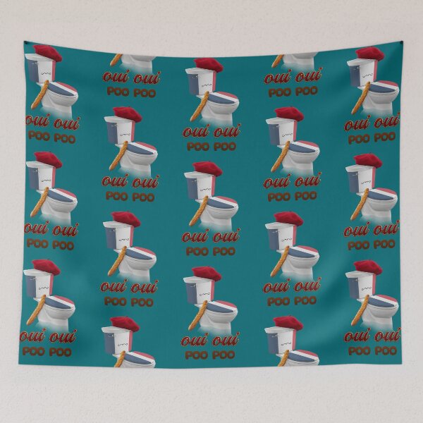 Item preview, oui oui poo poo french toilet designed and sold by Caconvica.