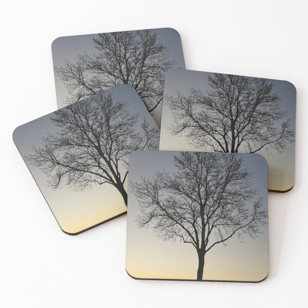 Item preview, Winter Tree at Sunset designed and sold by JuliasArtWorld.