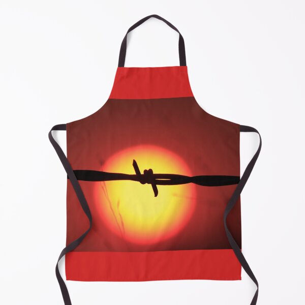 Item preview, Barbwire Silhouette at Sunset designed and sold by ROBERTDBROZEK.