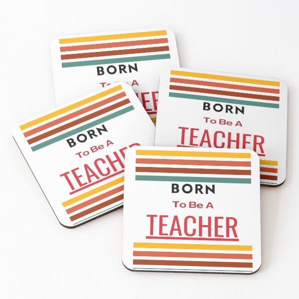 Item preview, Born To Be Teacher designed and sold by Quirky Dez.