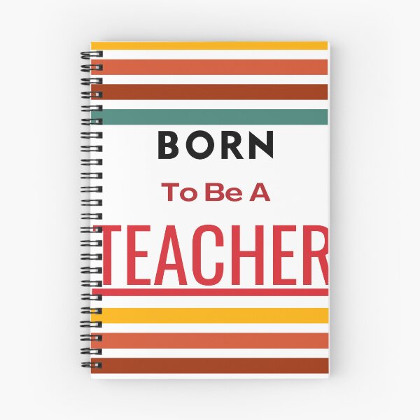 Item preview, Born To Be Teacher designed and sold by Quirky Dez.