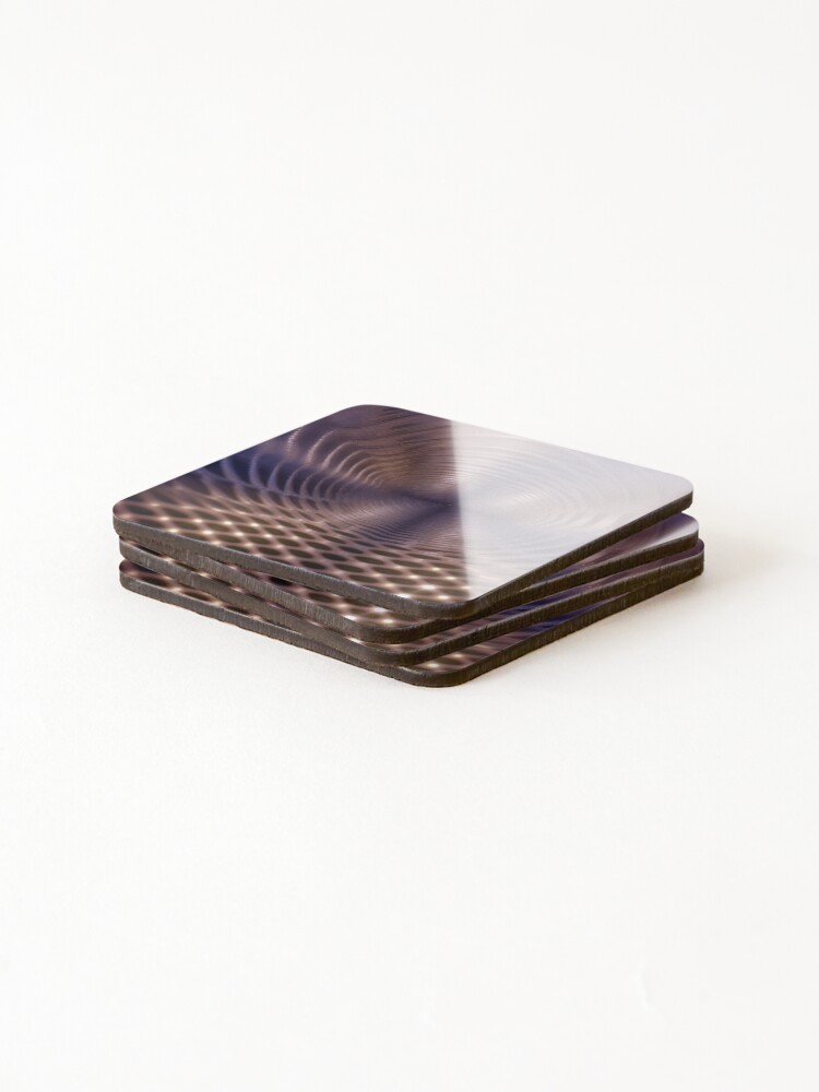 Thumbnail 4 of 5, Coasters (Set of 4), Interference pattern designed and sold by AlfredSSikula.