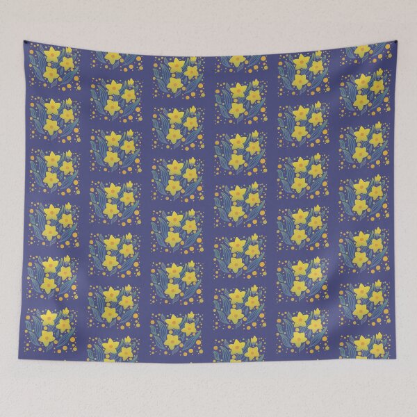 Item preview, Little yellow flowers pattern designed and sold by iriafung.