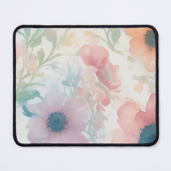 Item preview, Seamless flower patterns designed and sold by Rosamose.