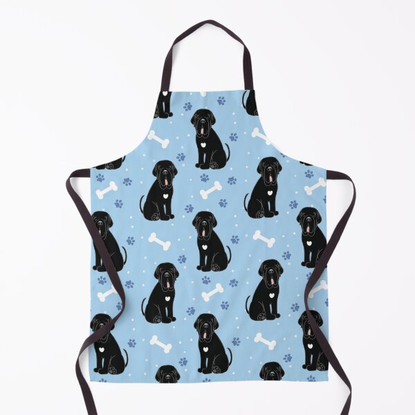 Item preview, Black White Neapolitan Mastiff Neo Dog designed and sold by Lulupainting.
