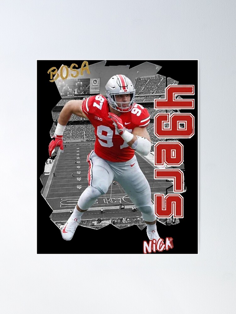 Brandon Graham Away Jersey Poster for Sale by designsheaven