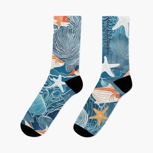 Item preview, Beneath the Sea's Delightful Canvas designed and sold by OurBarcode.