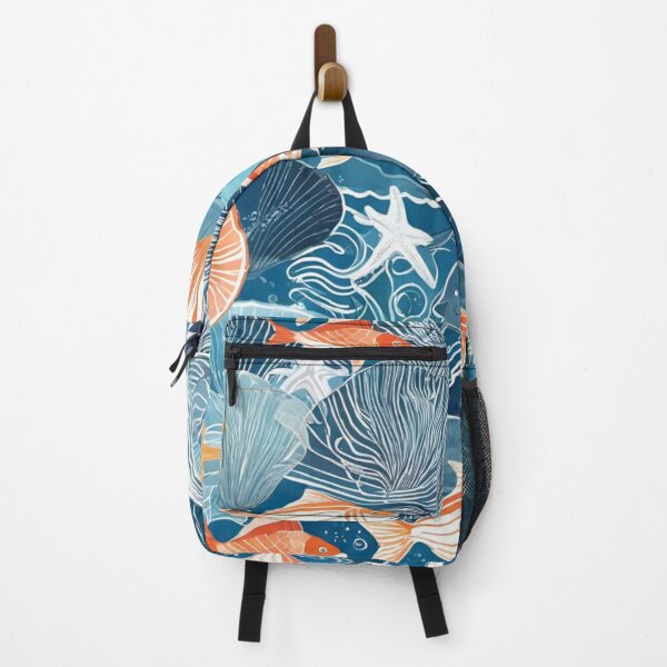 Item preview, Beneath the Sea's Delightful Canvas designed and sold by OurBarcode.