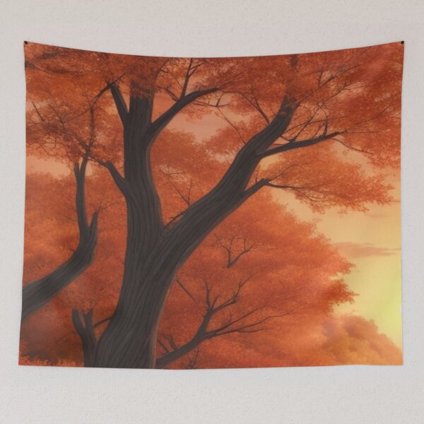 Item preview, autumn trees designed and sold by Rosamose.