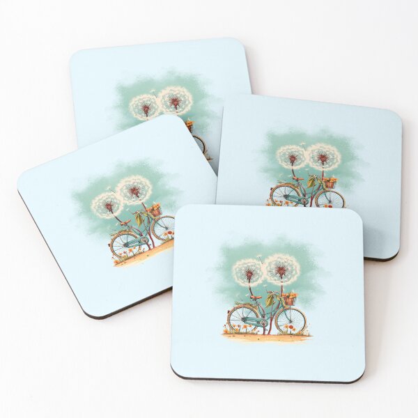 Item preview, Retro bike, dandelion designed and sold by DerSenat.