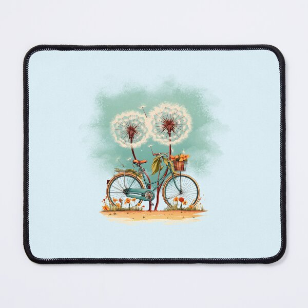 Item preview, Retro bike, dandelion designed and sold by DerSenat.
