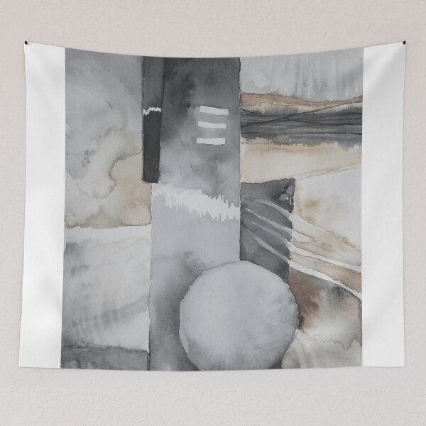 Item preview, Gray ivory abstract designed and sold by ElaSzczepaniak.