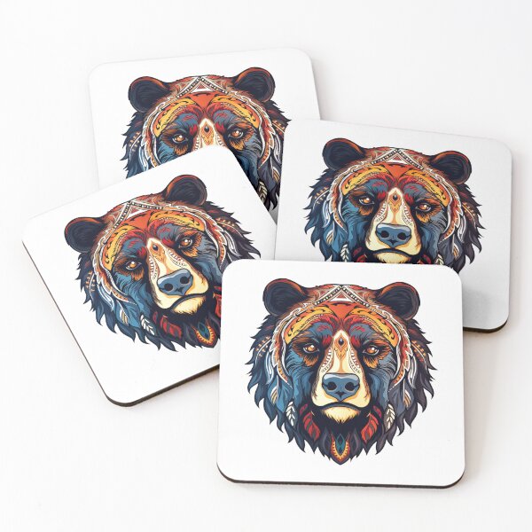 Item preview, Native American Day Tribute: Celebrating Culture: Bear designed and sold by captainpeter.