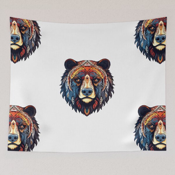 Item preview, Native American Day Tribute: Celebrating Culture: Bear designed and sold by captainpeter.