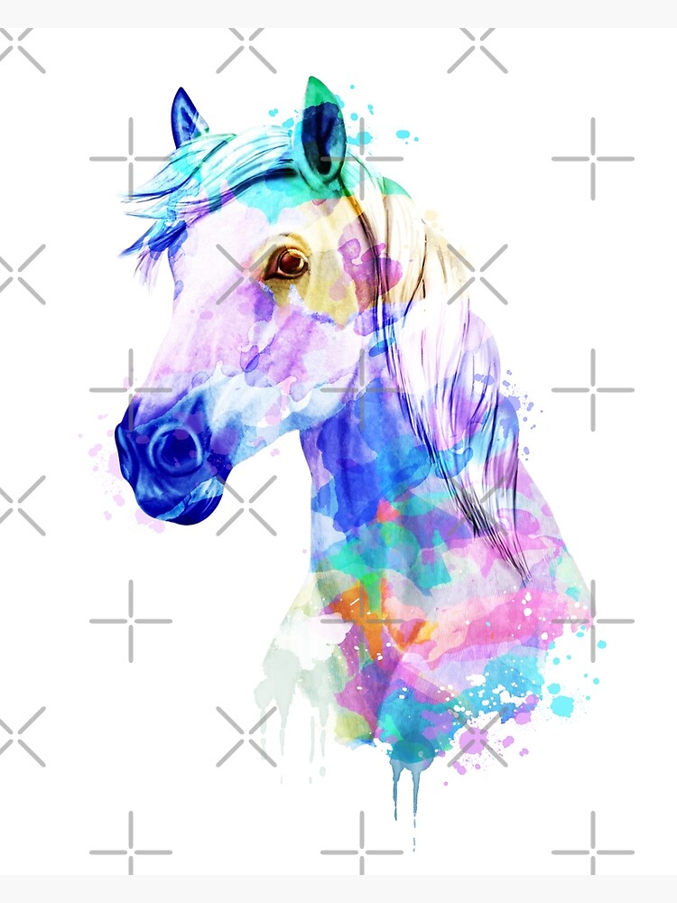 &ldquo;Horse Watercolor Painting, Watercolor Horse, Horse art, Horse Portrait