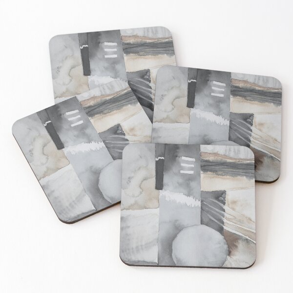 Item preview, Gray ivory abstract designed and sold by ElaSzczepaniak.