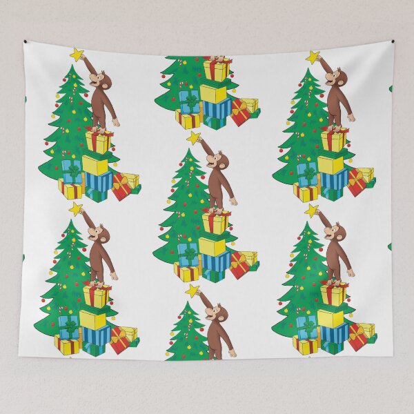 Item preview, Jorge El Curioso Navidad designed and sold by adael-mclamb.