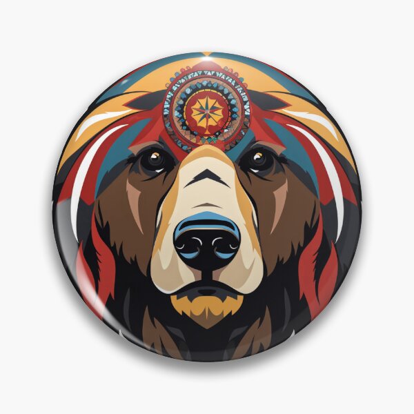 Item preview, Native American Day Tribute: Celebrating Culture: Bear designed and sold by captainpeter.