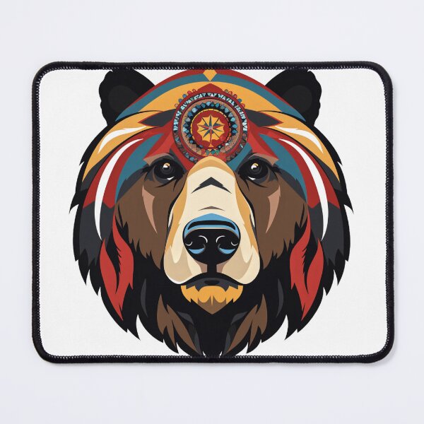 Item preview, Native American Day Tribute: Celebrating Culture: Bear designed and sold by captainpeter.
