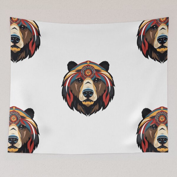 Item preview, Native American Day Tribute: Celebrating Culture: Bear designed and sold by captainpeter.