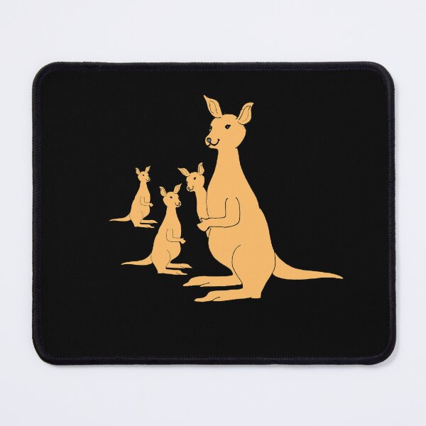Item preview, Kangaroo Family Kangaroo Lover Australian wildlife kangaroo kids designed and sold by Artstastic.